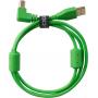 U95006GR - ULTIMATE AUDIO CABLE USB 2.0 A-B GREEN ANGLED 3M - Imagen 1