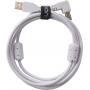 U95006WH - ULTIMATE AUDIO CABLE USB 2.0 A-B WHITE ANGLED 3M - Imagen 1