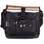 U9450BL/OR - ULTIMATE COURIERBAG  BLACK, ORANGE INSIDE - Imagen 1