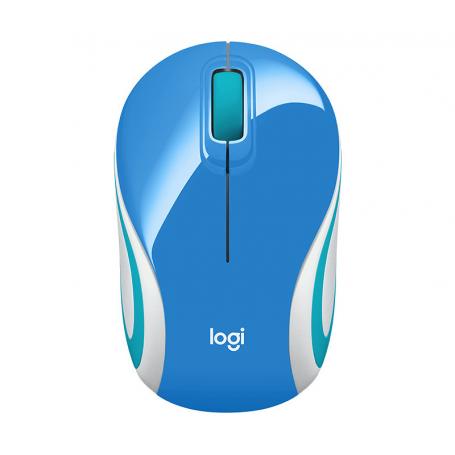 RATON LOGITECH M187 INALAMBRICO AZUL - Imagen 1