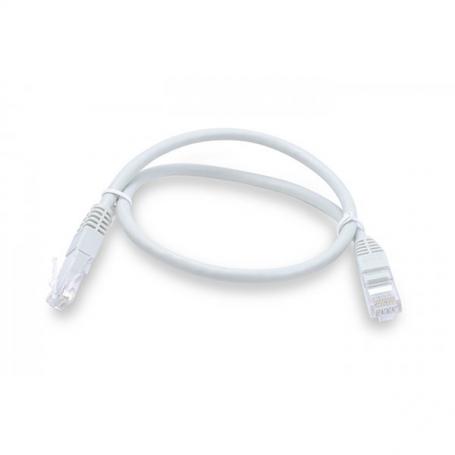 CABLE DE RED 3GO UTP CAT6 RJ45 0,5M BLANCO - Imagen 1