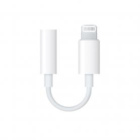 ADAPTADOR APPLE LIGHTNING A JACK 3,5MM BLANCO