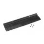 PANEL CEPILLO PARA ENTRADA CABLE RACK 19" NEGRO