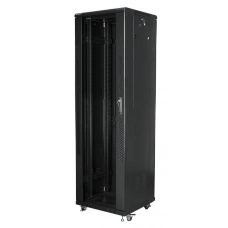 ARMARIO LANBERG RACK 19" 42U 600X600 FLAT PACK BLACK NEGRO