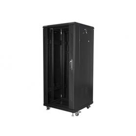 ARMARIO LANBERG RACK 19" 27U 600X600 FLAT PACK BLACK NEGRO