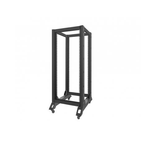 ARMARIO LANBERG ABIERTO RACK 19" 27U 600X800 NEGRO