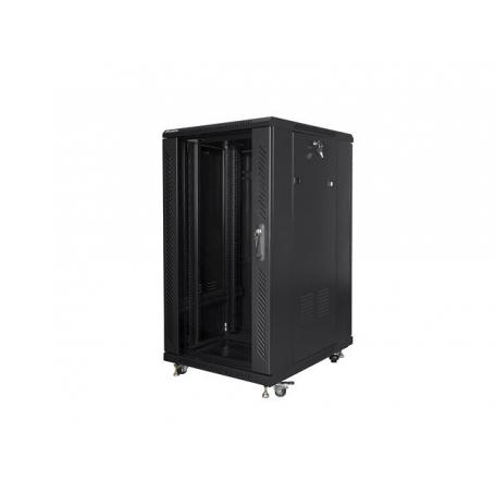 ARMARIO LANBERG RACK 19" 22U 600X800 FLAT PACK BLACK NEGRO