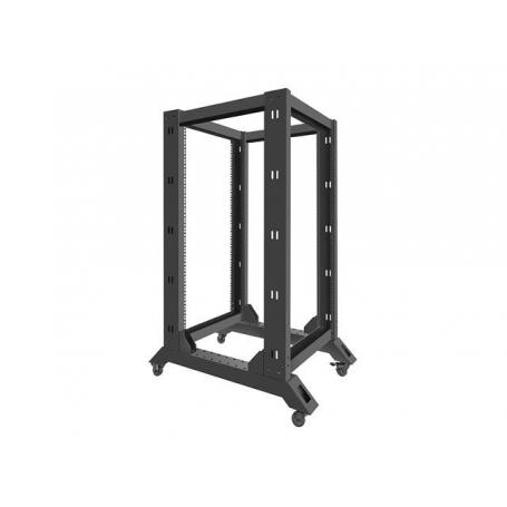 ARMARIO LANBERG ABIERTO RACK 19" 22U 600X800 NEGRO