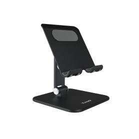 SOPORTE SOBREMESA AJUSTABLE TOOQ TABLET HASTA 13" NEGRO