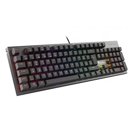 TECLADO GAMING GENESIS THOR 300 RGB PORTUGUES MECANICO RED SWITCH