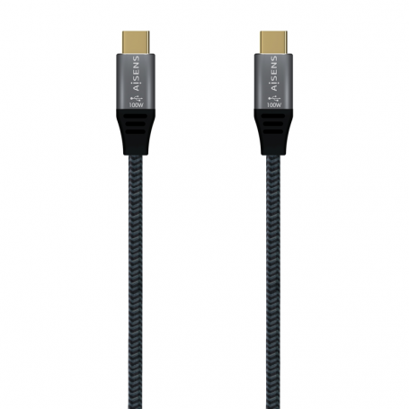 CABLE AISENS USB 3.2 GEN2X2 ALUMINIO 20 GBPS 8K USB-CM-CH GIS 1.0M