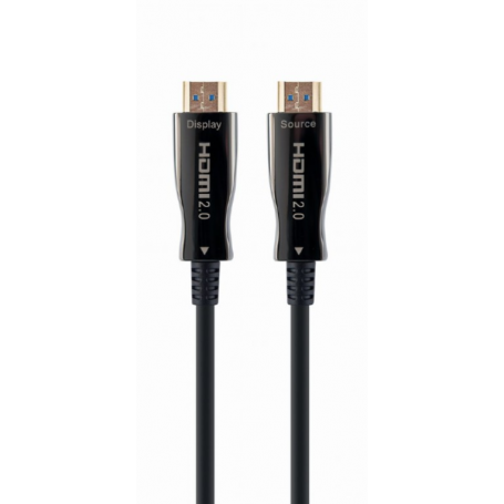 CABLE HDMI GEMBIRD  DE ALTA VELOCIDAD CON OPTICA ACTIVA AOC CON ETHERNET 20 M