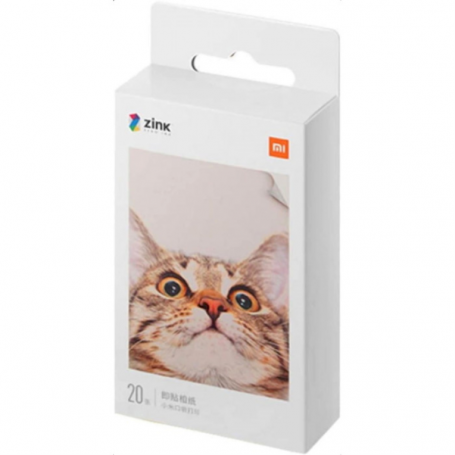 PAPEL FOTOGRAFICO XIAOMI MI PORTABLE PHOTO PRINTER 20 HOJAS