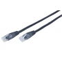 CABLE RED GEMBIRD UTP CAT5E MOLDEADO 0,25M NEGRO