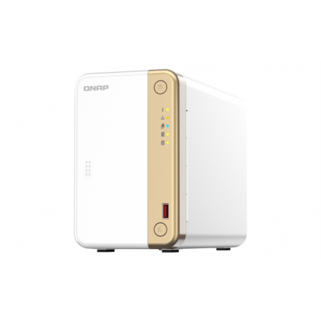 NAS QNAP TS-262-4G 2 BAHIAS N4505 BLANCO