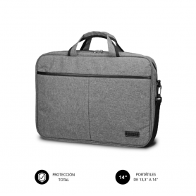 MALETIN SUBBLIM ELITE LAPTOP BAG 13,3-14" GREY