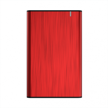 AISENS CAJA EXTERNA 2.5" ASE-2525RED 9.5MM SATA A USB 3.0 USB3.1 GEN1 ROJA