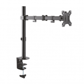 SOPORTE AISENS MESA GIRA. INCLI. 1 MONITOR 8KG 3 PIVOTES 1 BRAZO 13-32 NEGRO