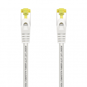 CABLE AISENS DE RED LATIGUILLO RJ45 LSZH CAT.7 600 MHZ SFTP AWG26 BLANCO 2.0M