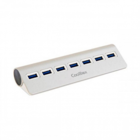 HUB USB COOLBOX ALU-3 7 PUERTOS USB3.0  CON ALIMENTACION