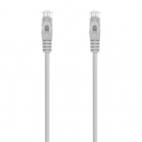 AISENS CABLE DE RED LATIGUILLO RJ45 LSZH CAT.6A 500 MHZ UTP AWG24 GRIS 30CM