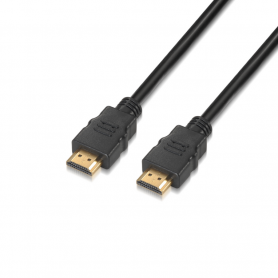 CABLE AISENS HDMI V2.0 ALTA VELOCIDAD HEC 4K@60HZ 18GBPS A M-A M NEGRO 2.0M