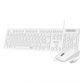 COMBO TECLADO RATON SUBBLIM BUSINESS SLIM SILENCIOSO CON CABLE USB B