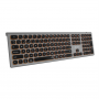 TECLADO SUBBLIM KEYBOARD BLUETOOTH MASTER ILUMINADO EXT GREY/BLACK