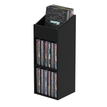 RELOOP GLORIOUS RECORD RACK 330 BLACK