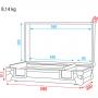 DAP Conical Adapter Case III Para 24 adaptadores, 50 clavijas - Imagen 4