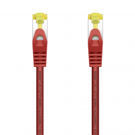 CABLE RED AISENS LATIGUILLO RJ45 LSZH CAT.7 SFTP PIMF 1.0M ROJO