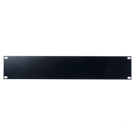 DAP 19 inch Blindpanel Black 2U - Imagen 1