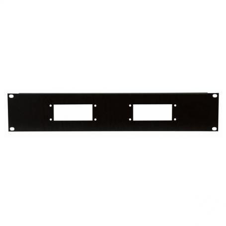 DAP 19 inch Multi-connector-panels 2U Para multiconectores de 2 x 16 clavijas - Imagen 1