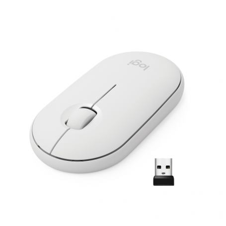 RATON LOGITECH M350 RF INALAMBRICO BLANCO