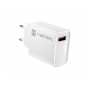 CARGADOR NATEC RIBERA 18W 1XUSB-A QC3.0 BLANCO