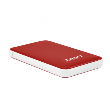 CAJA EXTERNA TQE-2528R 2,5" 9,5 MM SATA USB 3.1 GEN1 ROJA