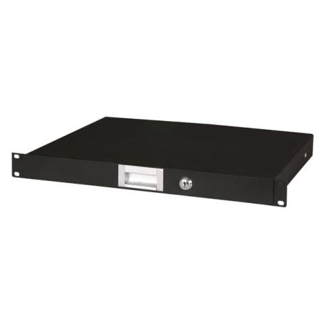 DAP 19 Inch Drawer with keylock 1U (483 x 350 x 44 mm, largo x ancho x alto)/4,8 kg - Imagen 1