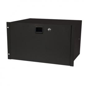 DAP 19 Inch Drawer with keylock 6U (483 x 350 x 267 mm, largo x ancho x alto)/10,5 kg - Imagen 1