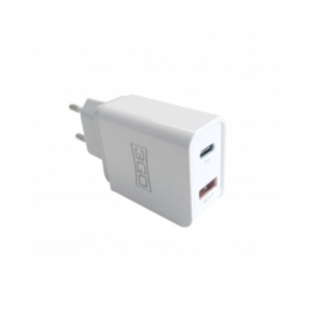 ALIMENTADOR 3GO HOGAR USB 1QC3+1USB-C