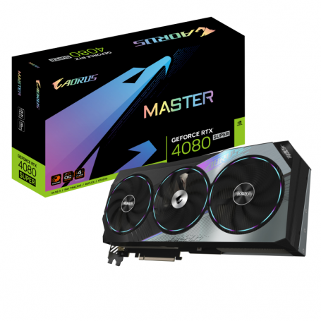 TARJETA GRAFICA GIGABYTE RTX 4080 SUPER AORUS MASTER 16GB