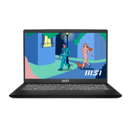 PORTATIL MSI MODERN 15-247XES AMD R7 7730U 16 512 DOS 15"A