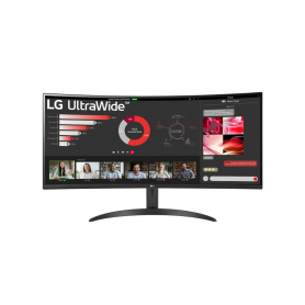 MONITOR LG  34" 34WR50QC-B WQHD 21:9 3000:1 2XHDMI DP INCL. AJUS