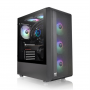 CAJA THERMALTAKE S200 TG ATX 2XUSB 3.0 ARGB SIN FUENTE NEGRO