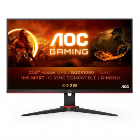 MONITOR GAMING AOC 24G2SPUBK 23.8" FULL HD 1MS 165HZ IP