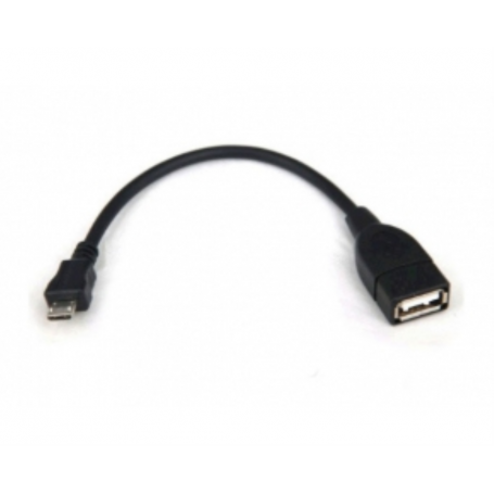 CABLE 3GO MICRO USB-USB M/H OTG 2.0 15CM