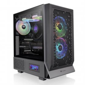 CAJA THERMALTAKE CERES 300 TG ARGB E-ATX 2XUSB 3.2 SIN FUENTE NEGRO