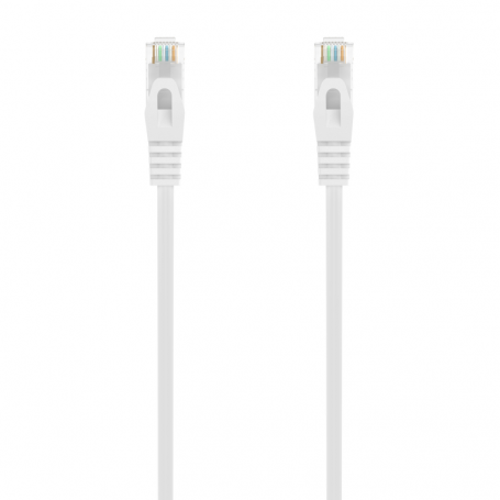 CABLE RED AISENS LATIGUILLO RJ45 LSZH CAT.6A UTP AWG24 25CM BLANCO