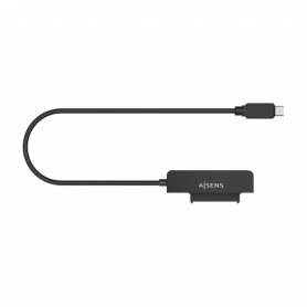 ADAPTADOR AISENS SATA A USB-C USB 3.0/3.1 GEN1 DISCOS 2.5 NEGRO