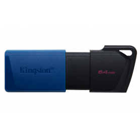 USB 3.2 KINGSTON 64GB DATATRAVELER EXODIA M NEGRO