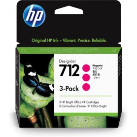 TINTA HP 712 MAGENTA PACK 3